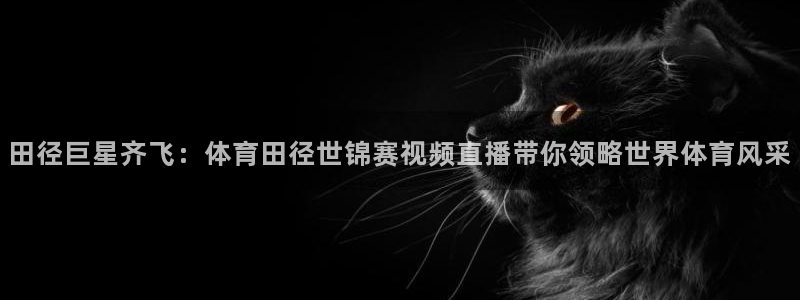 雨燕直播360高清直播：田径巨星齐飞：体育田径世锦赛视频直播带你领略世界体育风采